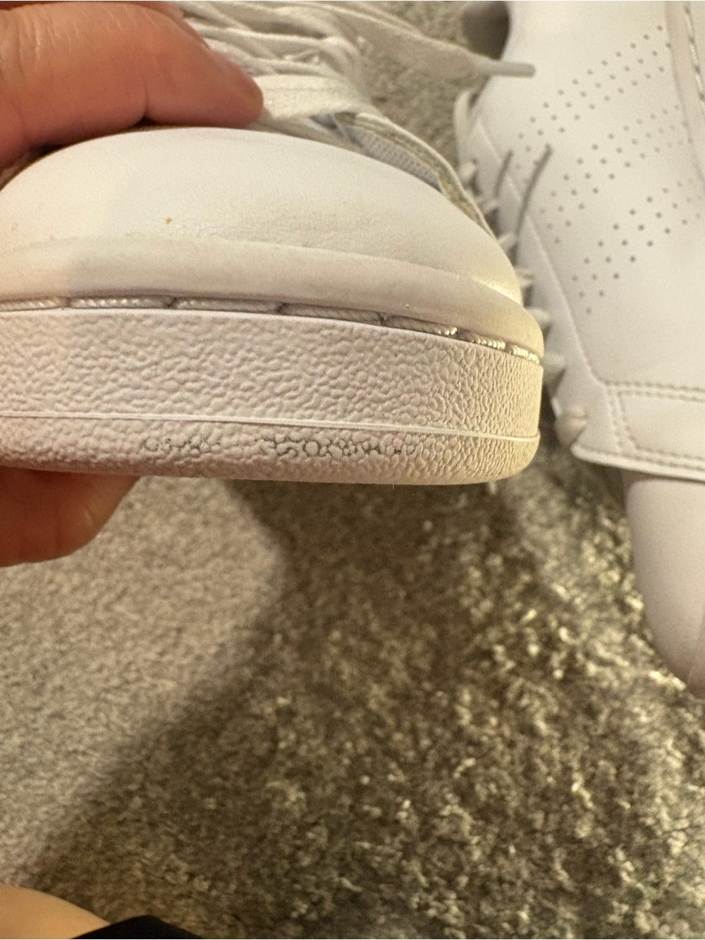 Adidas Women’s White Pink Sz 7 - Picture 8 of 8